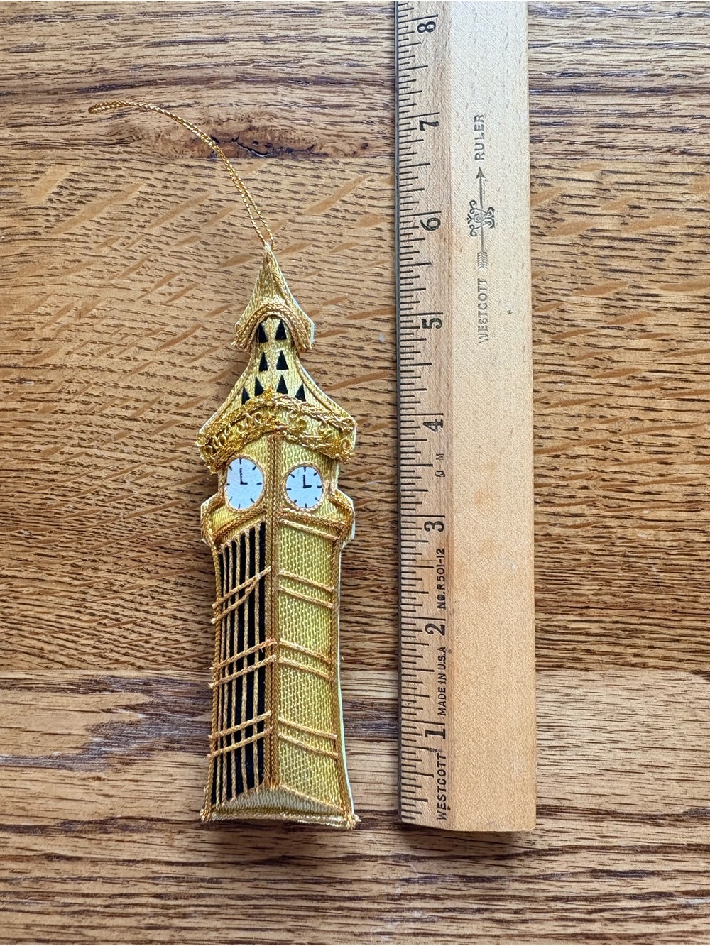 VTG St. Nicolas Christmas British Guard in Red and Black and Big Ben ornaments - Picture 4 of 5
